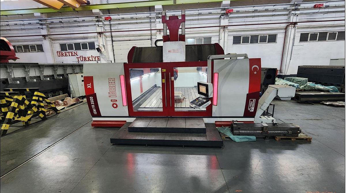 Used IGREK 3500 XL CNC 5-Axis Simultaneous Portal Gantry Type Milling Machine