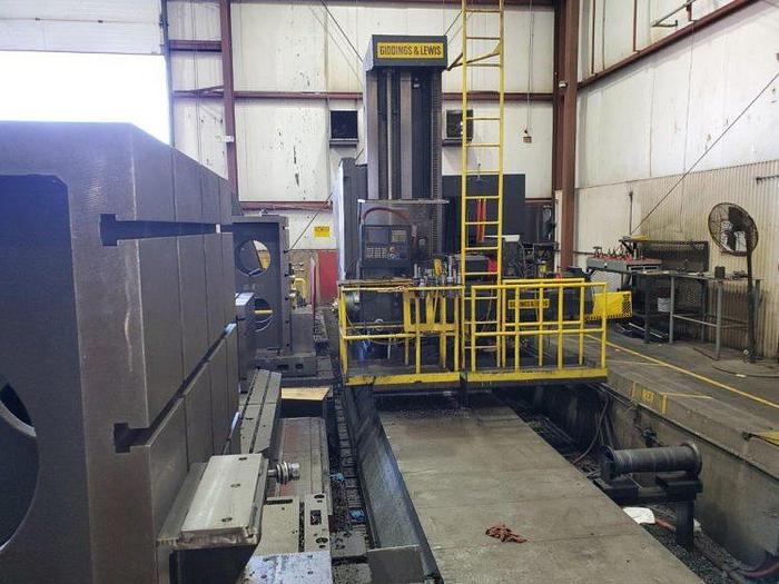 Used Giddings & Lewis G60-FX CNC Floor Type Horizontal Boring Machine