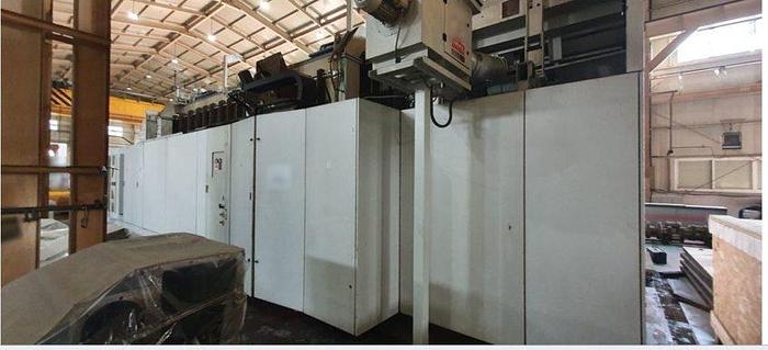 Used Niles Simmons 5-Axis Heavy Duty N50MC / 6000 CNC Slant Bed Milling Center – 4 Longitudinal Guideways