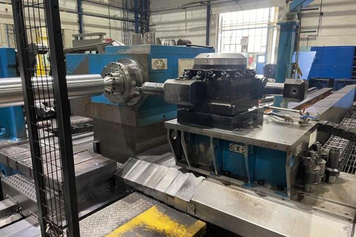 Used Giuseppe Giana GGH 1100/760 x 12000 CNC Horizontal Lathe