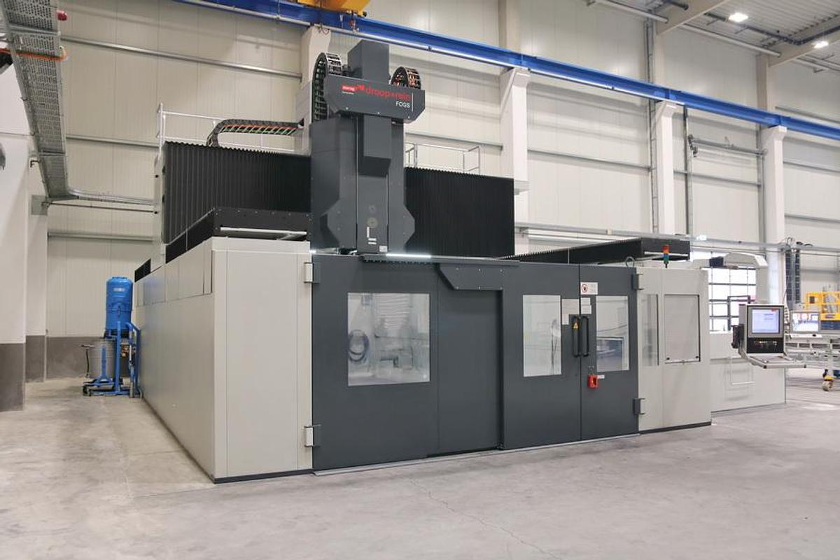 Used Droop + Rein FOGS 40 60 CNC 5-Axis High Speed Gantry Type Machining Center with 2 Spindles