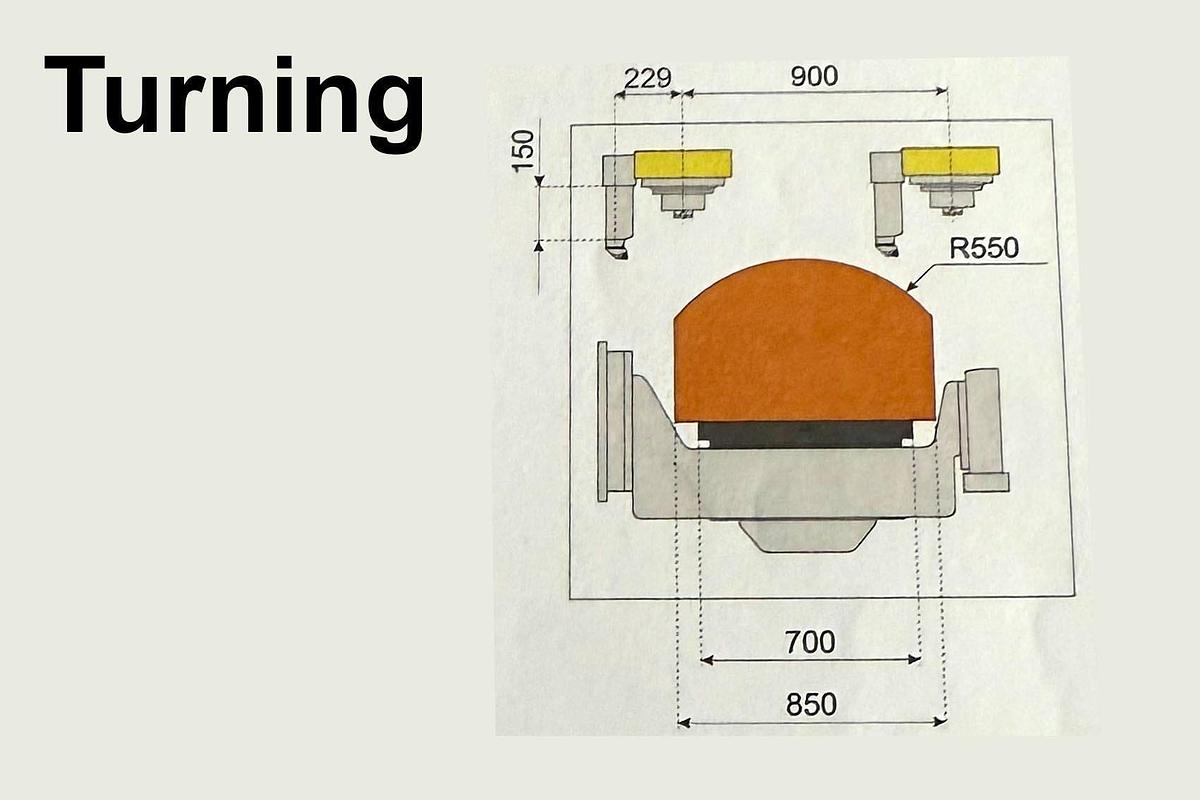 Used 3x Breten 5-Axis Machining Centers with Fanuc Robot Loader 