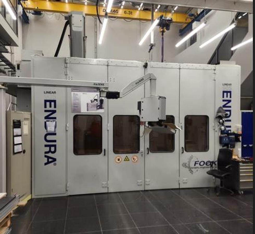 Used Fooke ENDURA 905 LINEAR CNC 5-Axis Gantry Type Milling Machine