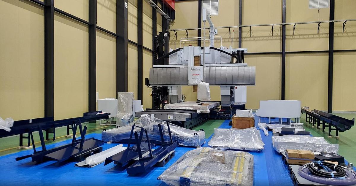 Used Nidec MVR 30EX CNC 5-Face Double Column Bridge Type Multi Machining Center