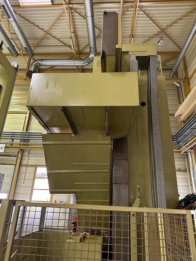 Used Dorries Scharmann Contumat 3 MC: VC 4200/360 CNC Vertical Boring & Milling Machine with Live Spindle on Vertical Ram & Live Spindle on Side Head