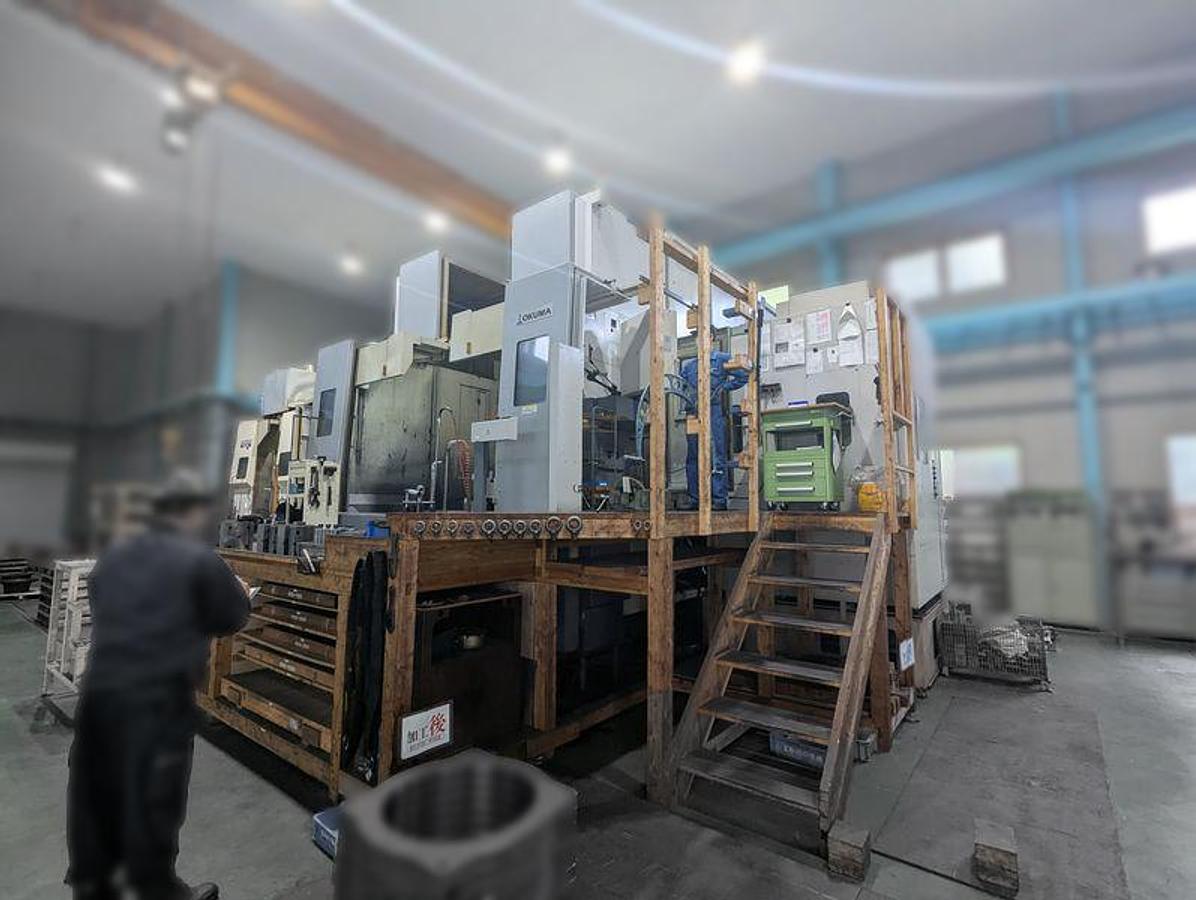 Used Okuma VTM 200YB CNC Vertical Multi-Tasking Machining Center