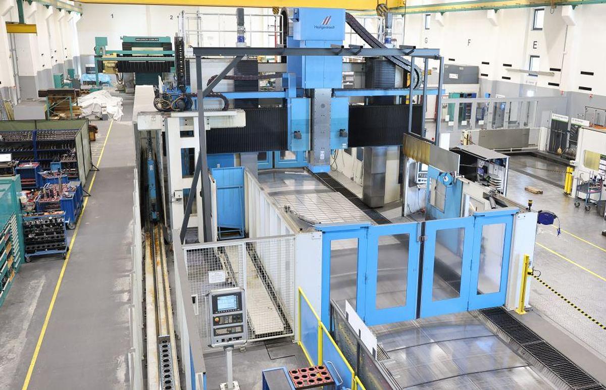 Used Heyligenstaedt Heynumill Ecoflex CNC Double Column Planer Type Milling Machine
