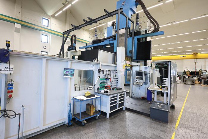 Used Heyligenstaedt Heynumill Ecoflex CNC Double Column Planer Type Milling Machine