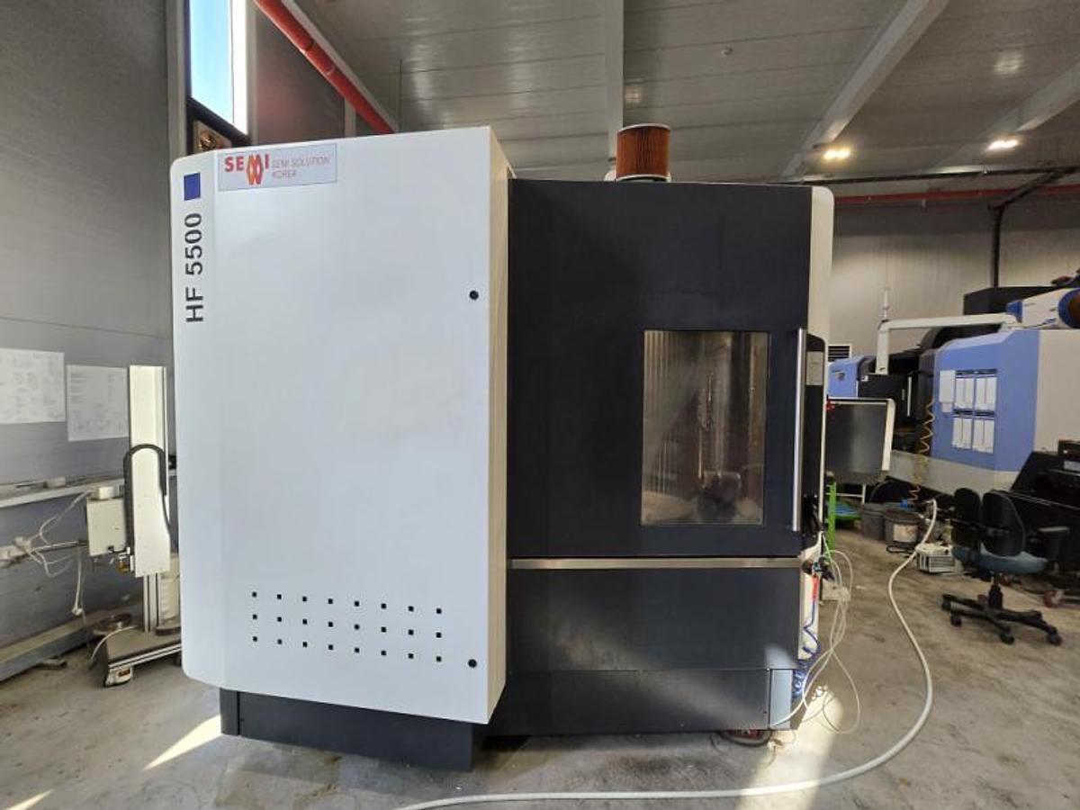Used Heller HF 5500 CNC 5-Axis Horizontal Machining Center