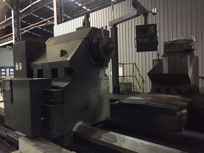 Used Hwacheon Mega 11-260-6T CNC Heavy Duty Horizontal Lathe
