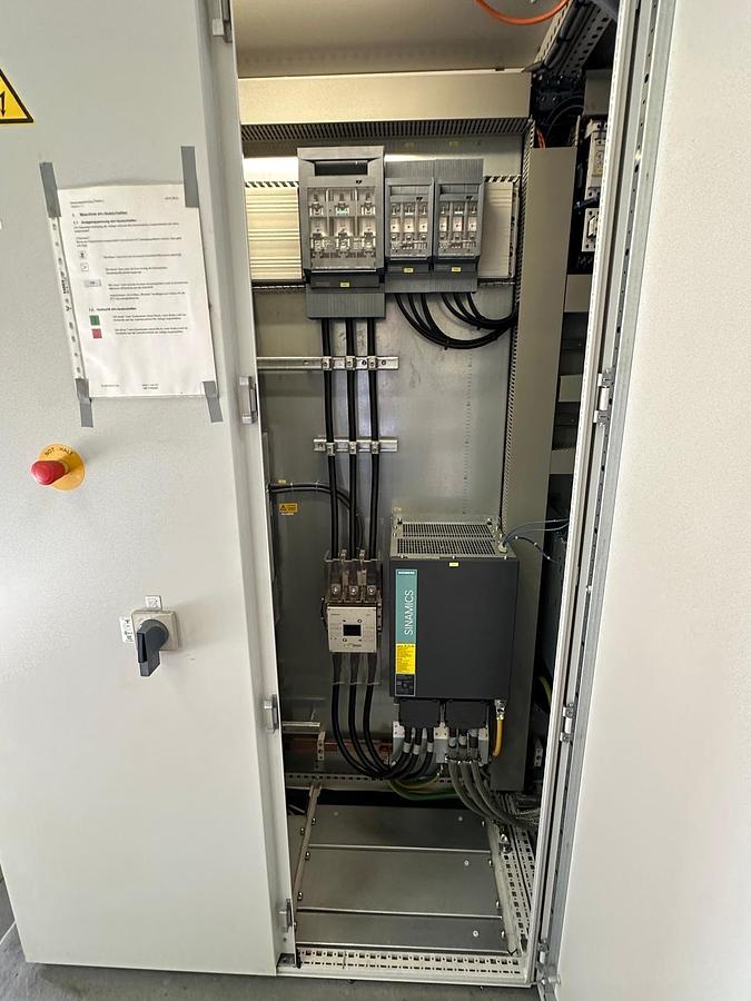 Used Dorries Scharmann Contumat 3 MC: VC 4600/400 CNC Single Column Vertical Turning Machine with Live Spindle Side Head