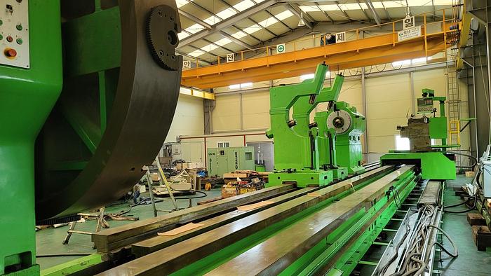 Used Hankook R70W CNC Heavy-Duty Roll Lathe