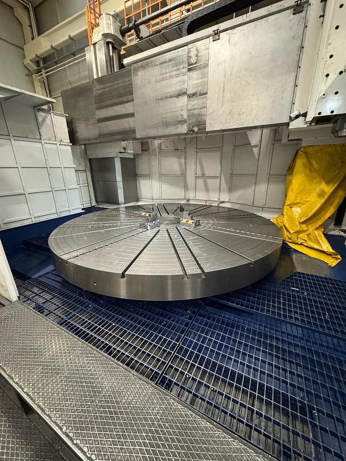 Used Honor Seiki VL-400CM CNC Vertical Boring & Milling Machine with Live Spindle & Table C-Axis
