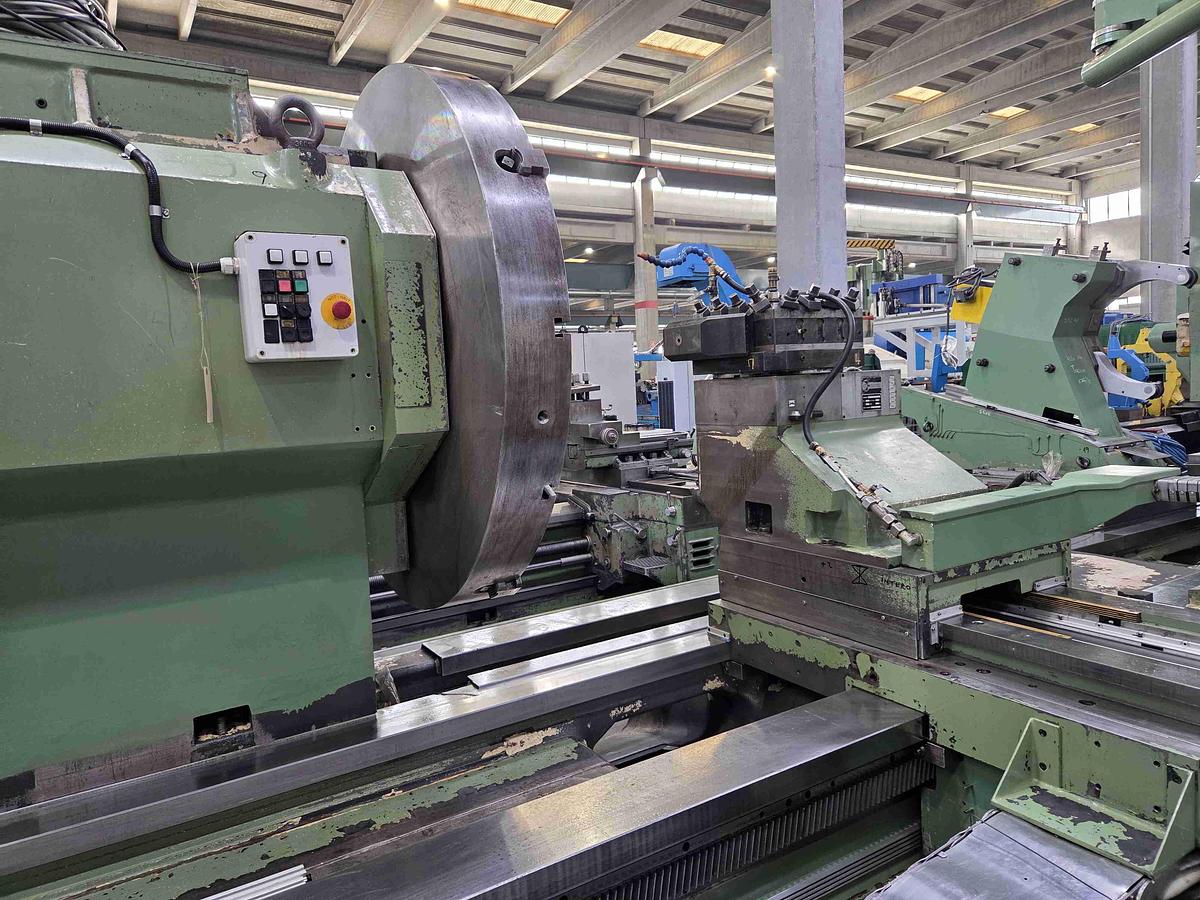 Used Tacchi HD3 / 140L CNC Horizontal Lathe with Live Spindle Milling Tower & C-Axis