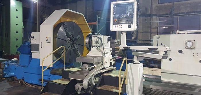Used Poreba TCF 224-3/2 x 12 M CNC Heavy Duty Lathe