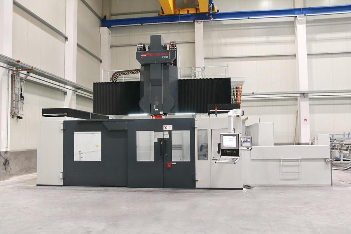 Used Droop + Rein FOGS 40 60 CNC 5-Axis High Speed Gantry Type Machining Center with 2 Spindles