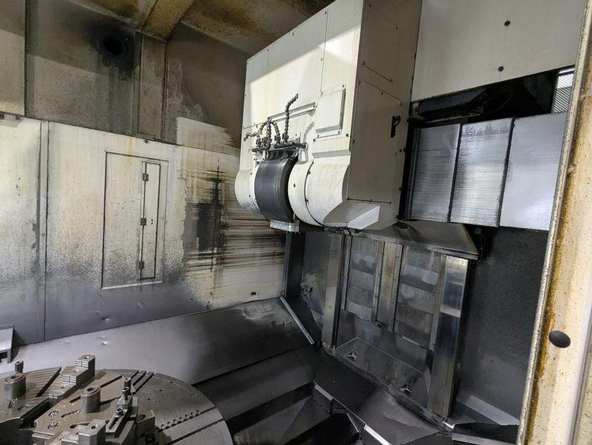 Used Okuma VTM 200YB CNC Vertical Multi-Tasking Machining Center
