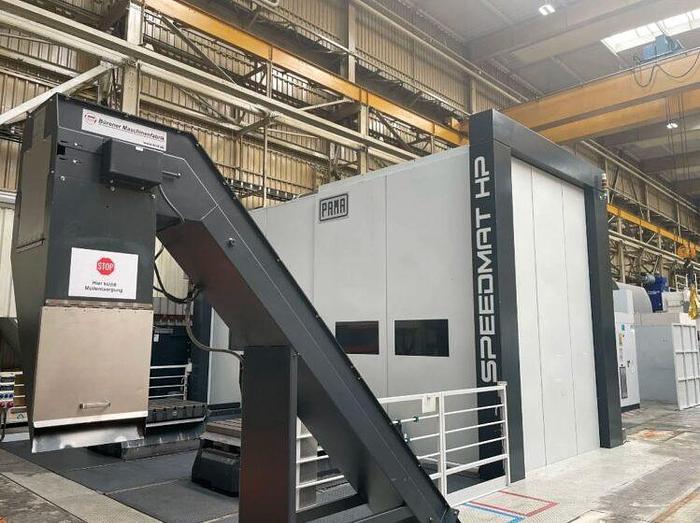 Used Pama Speedmat HP3 CNC Horizontal Machining Center with Pallet & Head Changer
