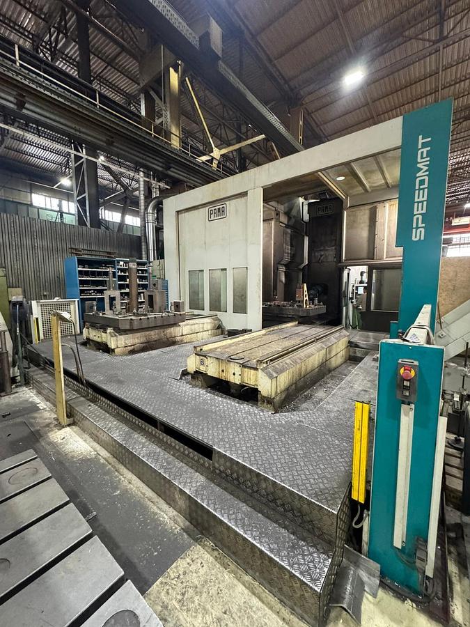 Used Pama Speedmat 3/TR16 CNC Horizontal Machining Center with Pallet & Head Changer