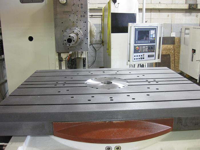 Used Giddings & Lewis RT 1250 CNC Table-Type Horizontal Boring Machine