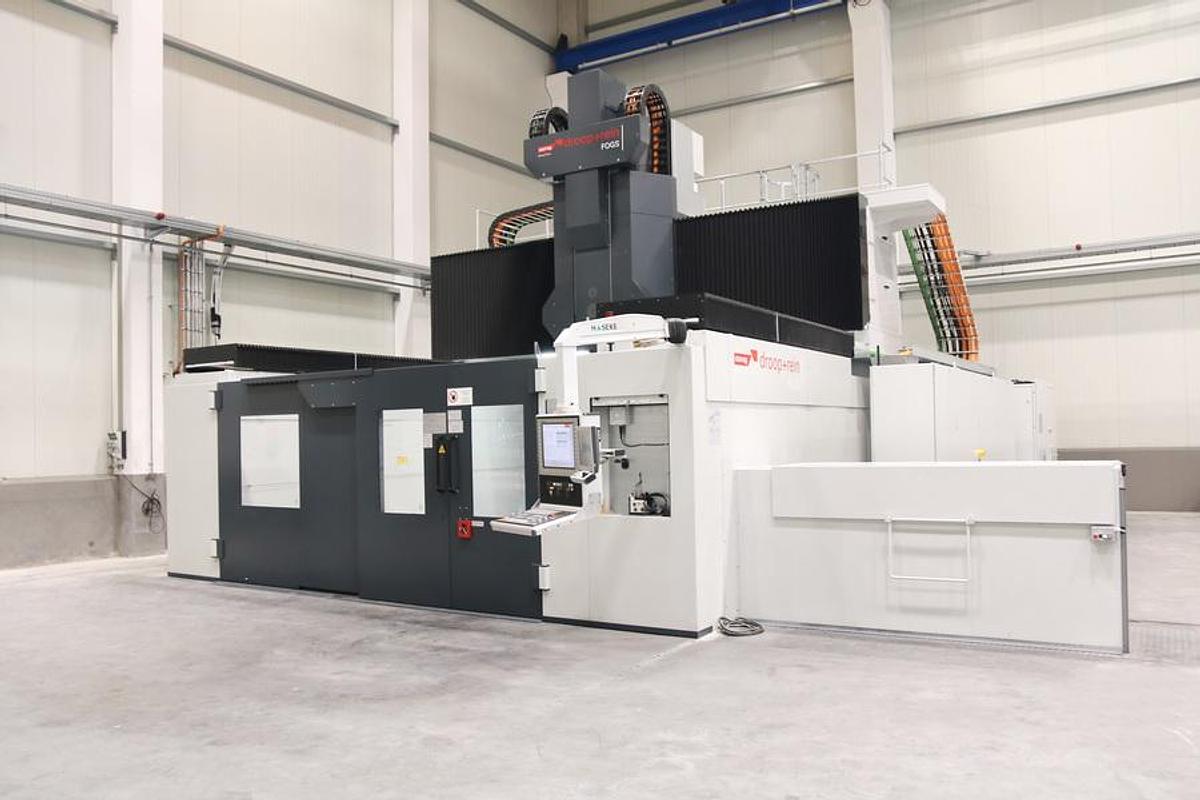 Used Droop + Rein FOGS 40 60 CNC 5-Axis High Speed Gantry Type Machining Center with 2 Spindles