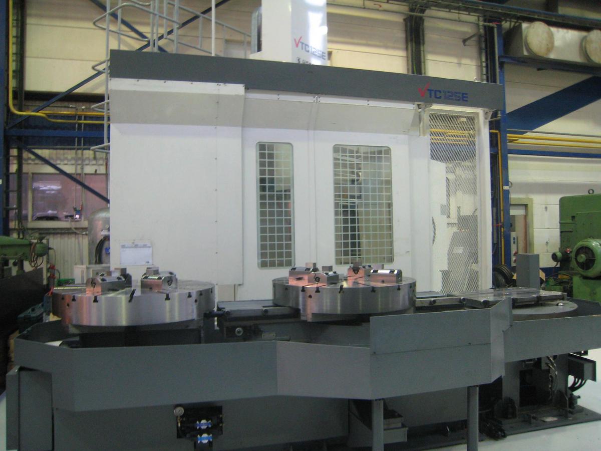 Used 2024 New HANKOOK VTC 125 E APC AUTOMATIC PALLET CHANGER WITH 2 PALLETS HANKOOK VTC 125 E APC