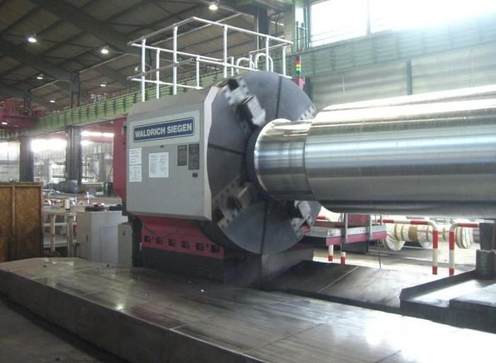 Used Waldrich Siegen DH2000 / 100-17, 5×15,000 CNC High Performance Heavy Duty Lathe