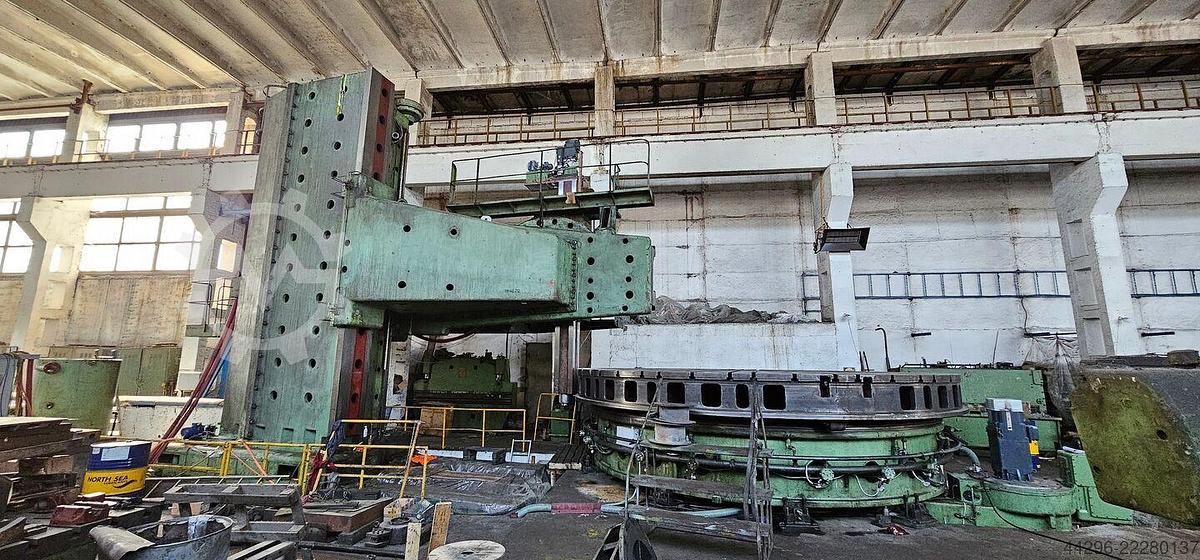 Used Blansko SKSJ 1A CNC Single Column Vertical Turning & Boring Machine with Live Spindle