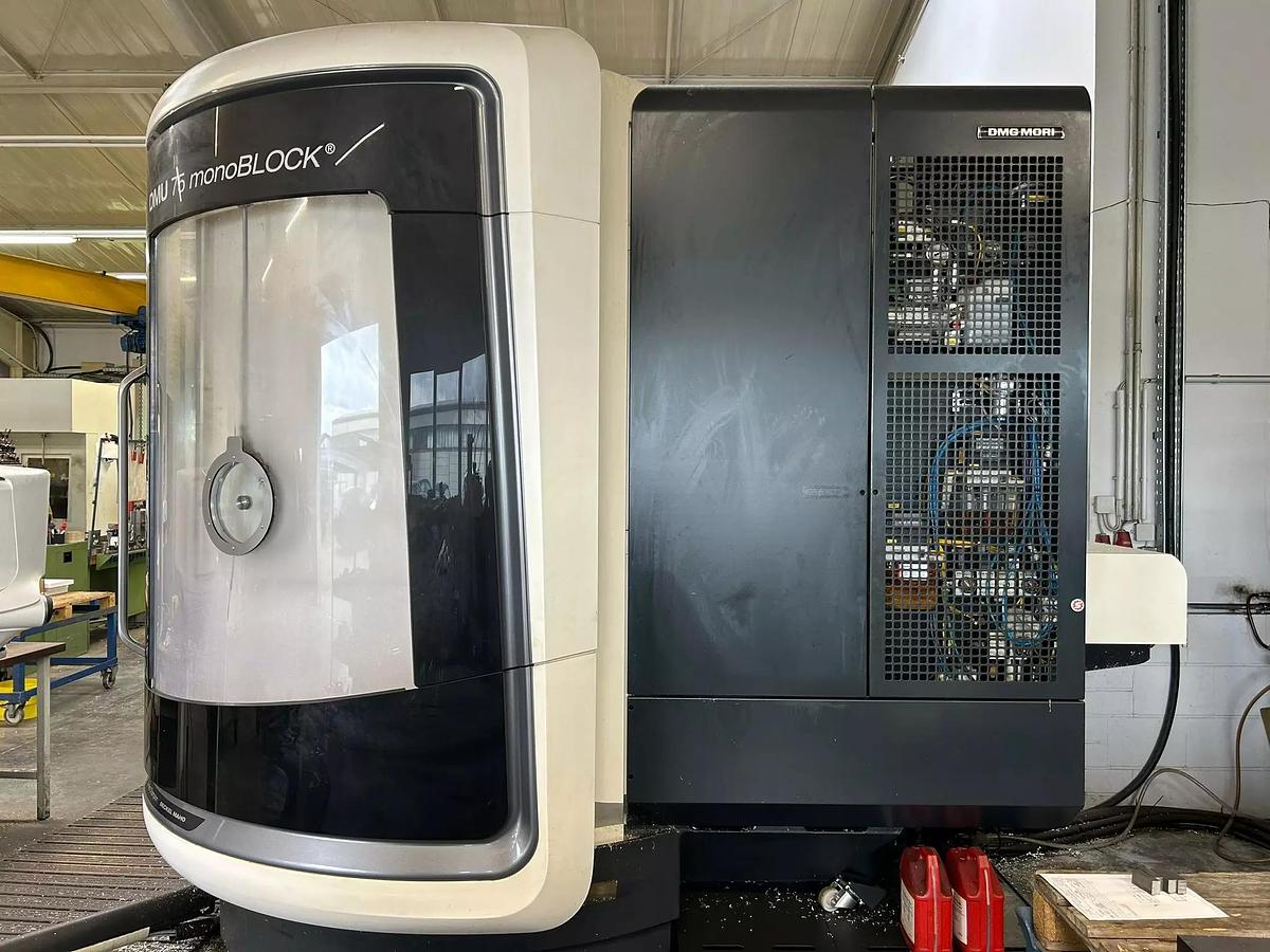 Used 2016 DMG DMU 75 Monoblock DMG DMU 75 monoblock 5 Axis UNIVERSAL MACHINING CNETER