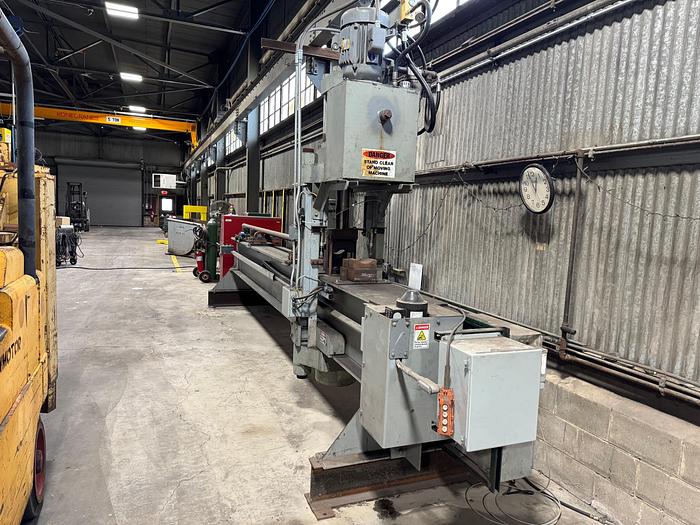 Used Parker-Hannifin 120 Ton Twin Column Hydraulic Straightening Press