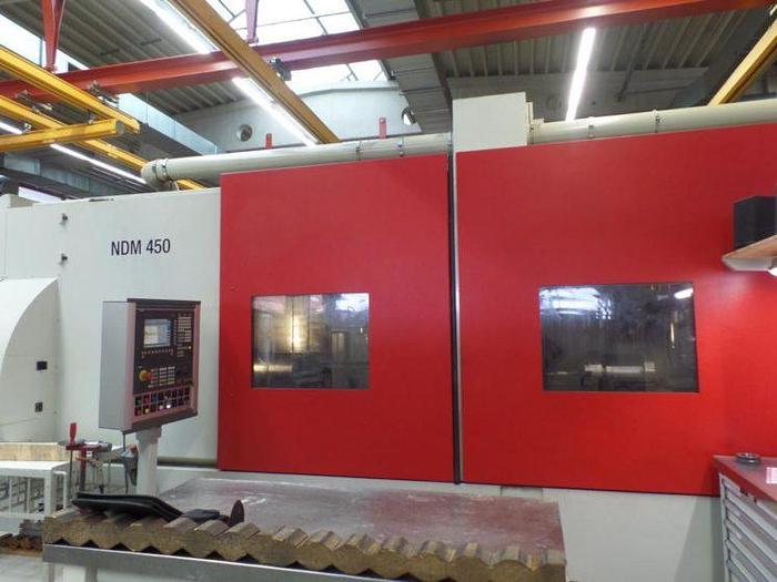 Used MAG FMS NDM 450-4-300 CNC Turning Milling Machine