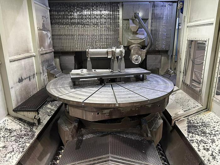 Used DMG DMC 340 U CNC Universal Machining Center with 2 Pallet System & Rotary Table Plate