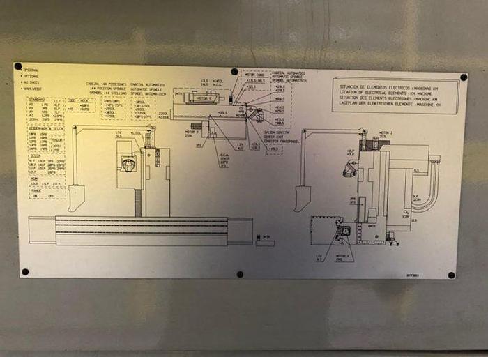 Used Zayer 30K M9000 CNC Traveling Column Milling Machine