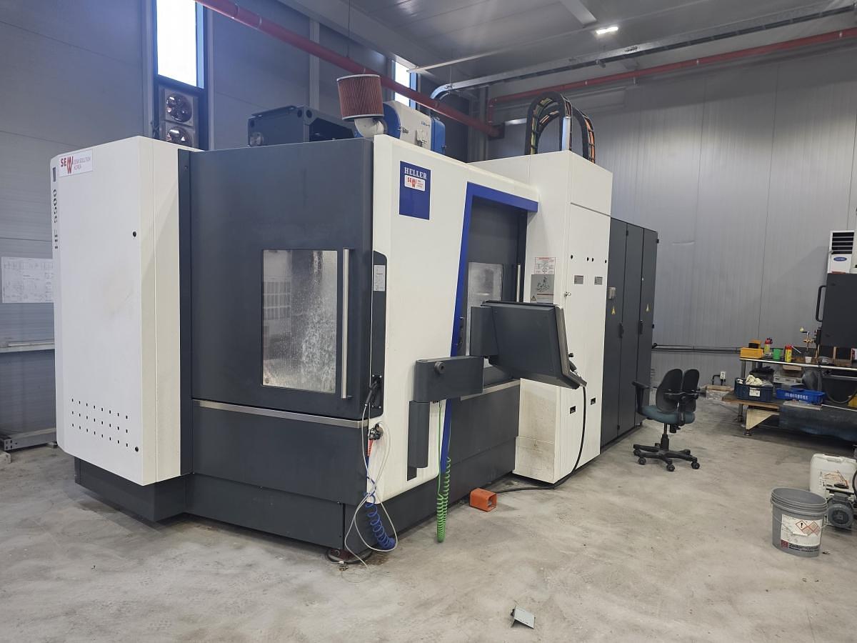 Used Heller HF 5500 CNC 5-Axis Horizontal Machining Center
