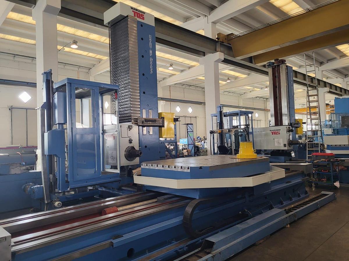 Used Tos Varnsdorf WHQ 13.8 CNC Table Type Horizontal Boring Machine