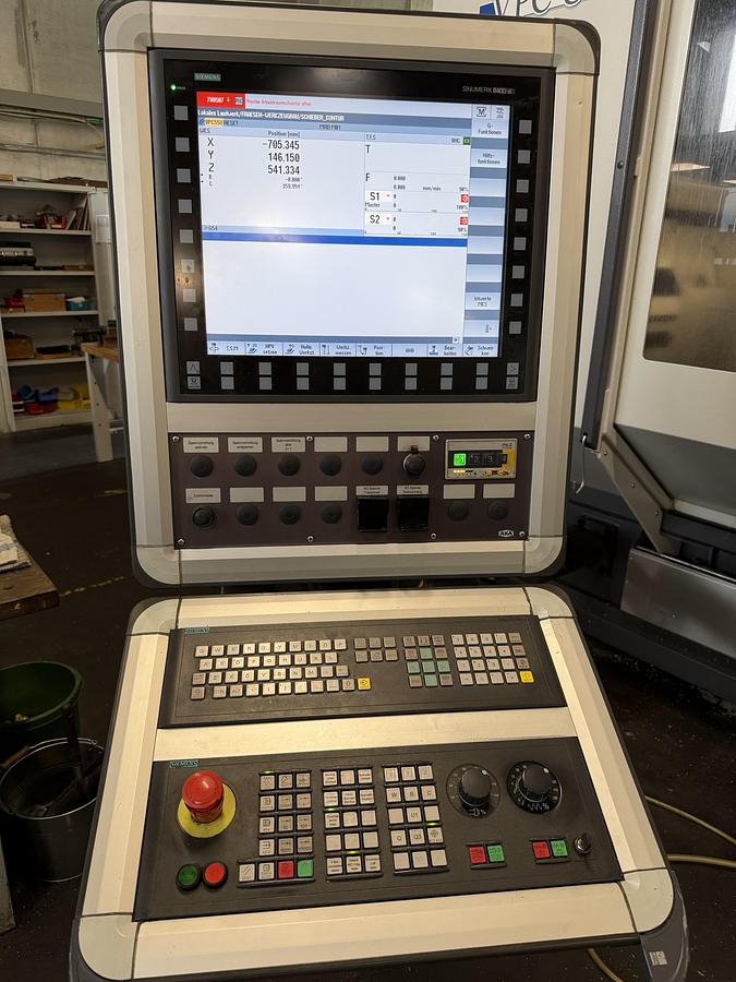 Used Axa VPC 55 UT CNC 5-Axis Simultaneous Milling & Turning Machining Center