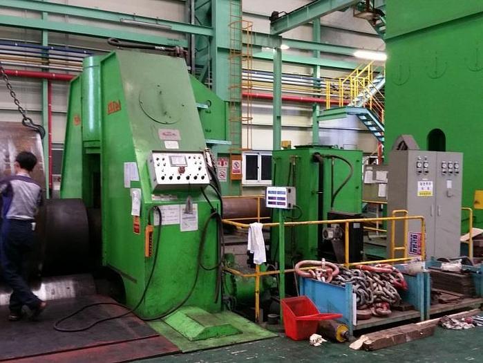 Used CIM TEK CIMBR3 110T x 420L 3-Roll Bender