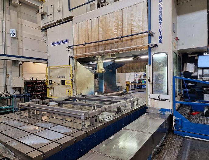 Refurbished Forest Line Seramill CNC Gantry Machining Center with Pallet Changer