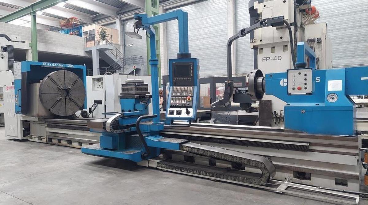 Used 2011 GEMINIS GT9 G2 2000 × 8000 CNC Lathe GEMINIS GT9 G2 2000 × 8000 CNC Lathe