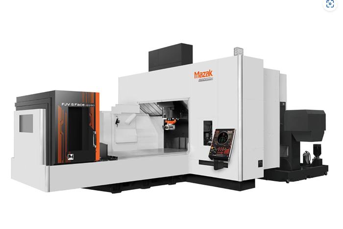 Used Mazak FJV 5-Face 60/120 CNC Vertical Machining Center