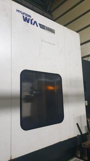 Used Hyundai Wia KH 10000 CNC 2-Pallet Horizontal Machining Center