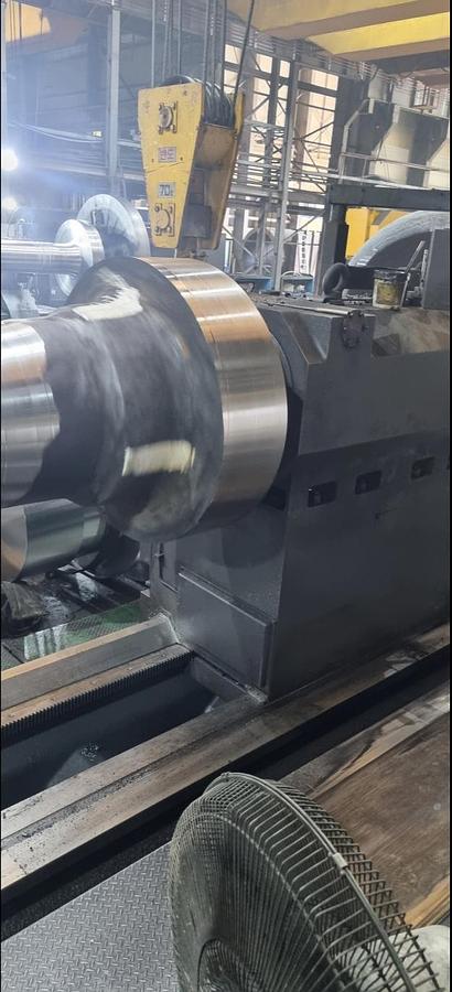 Used Hwacheon Mega 300-17T CNC Heavy-Duty Horizontal Lathe