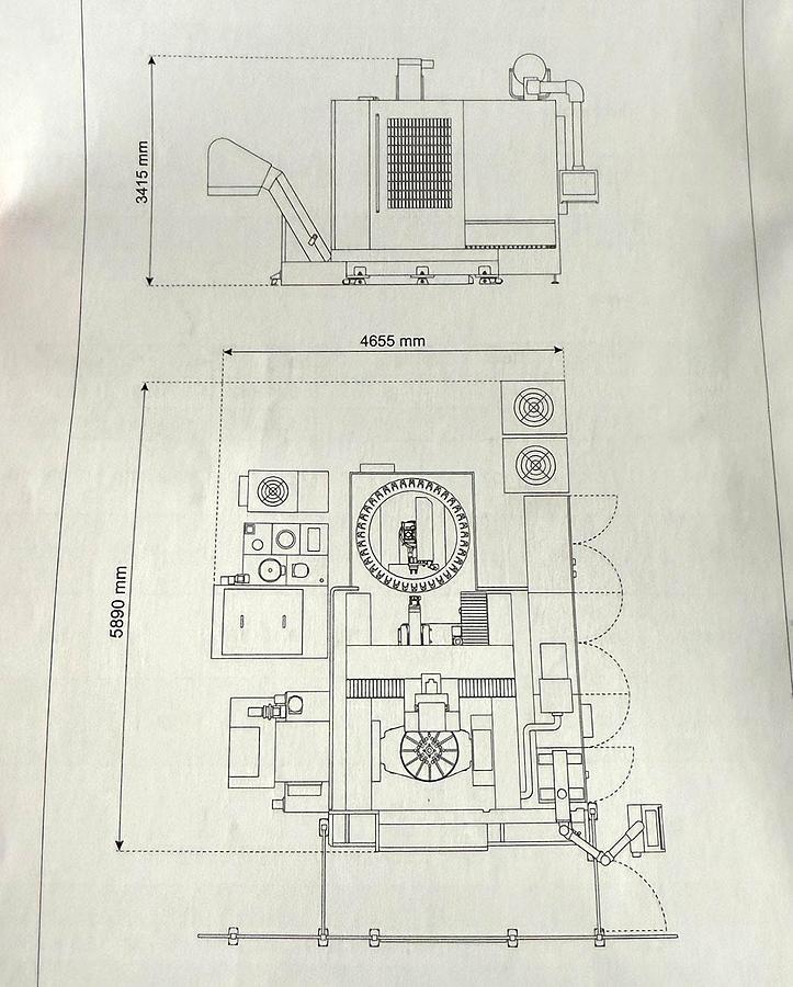 Used 3x Breten 5-Axis Machining Centers with Fanuc Robot Loader 