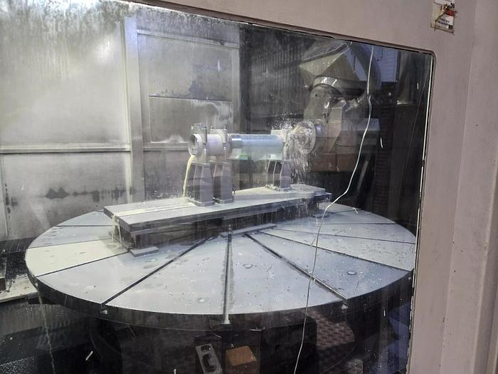 Used DMG DMC 340 U CNC Universal Machining Center with 2 Pallet System & Rotary Table Plate