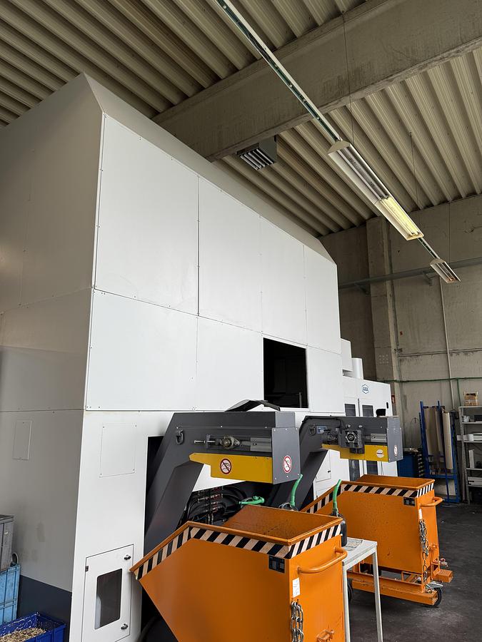 Used Axa VPC 55 UT CNC 5-Axis Simultaneous Milling & Turning Machining Center