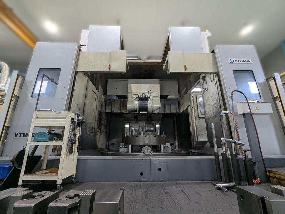 Used Okuma VTM 200YB CNC Vertical Multi-Tasking Machining Center
