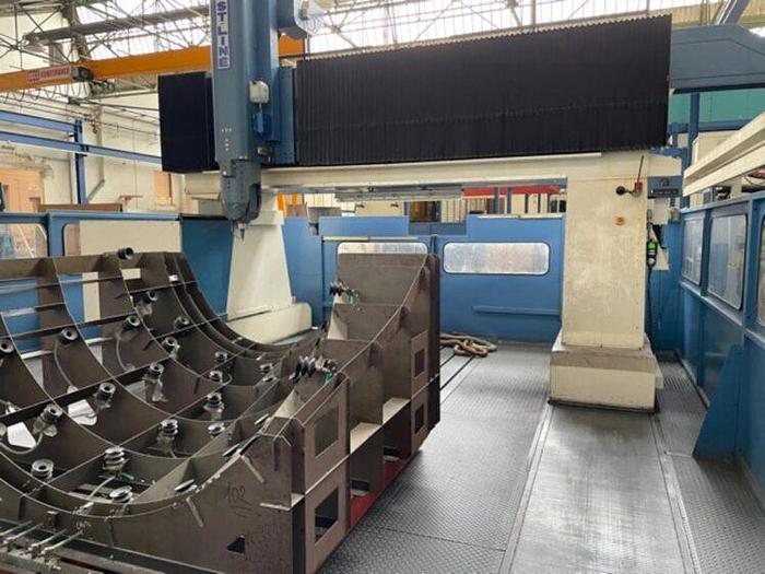 Used FOREST LINE MINUMAC TYPE AXIUM POWER CNC 5-AXIS GANTRY TYPE MILLING MACHINE