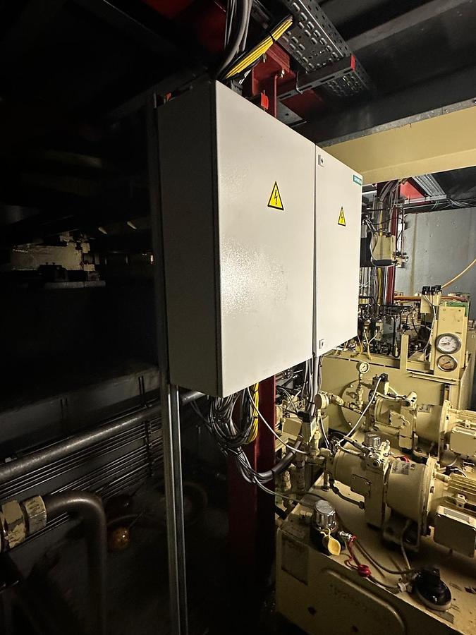 Refurbished Schiess 40 DZ CNC Double Ram Vertical Boring & Milling Machine with Live Spindle & Table C-Axis