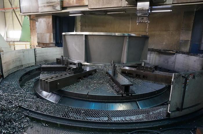 Used HNK VTC 50/70 CNC Heavy Duty Double Column Vertical Boring & Turning Machine with Live Spindle
