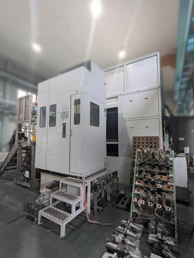 Used Okuma VTM 200YB CNC Vertical Multi-Tasking Machining Center